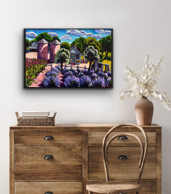 Lavender Farm 24x36