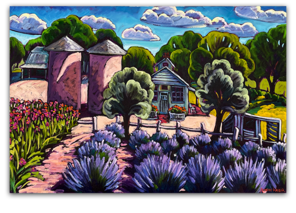 Lavender Farm 24x36