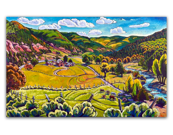 Redburn Ranch on the Dolores River, Colorado 30x48