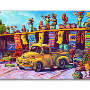 Ol' Yeller at Camino 66, 24x36 GICLEE Reproduction