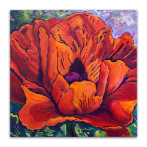 Poppyness 20x20 GICLEE Reproduction