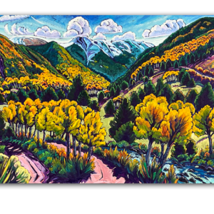 Taos Autumn Valley in 36x60