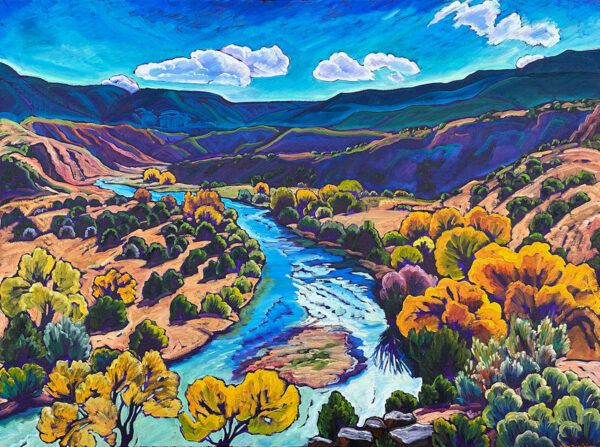 Rio Chama Up River 30x40