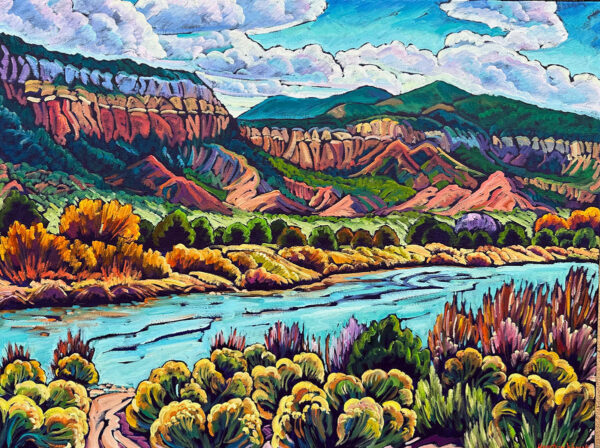 RioChamaRiverValley30x40Giclee