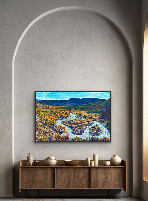 The Rio Chama Overlook 40 x 60