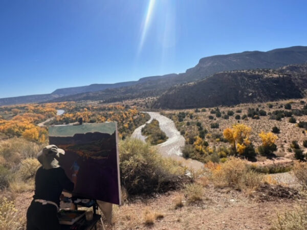 The Rio Chama Overlook 40 x 60