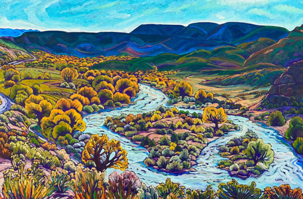 The Rio Chama Overlook 40 x 60