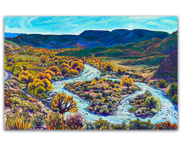 The Rio Chama Overlook 40 x 60