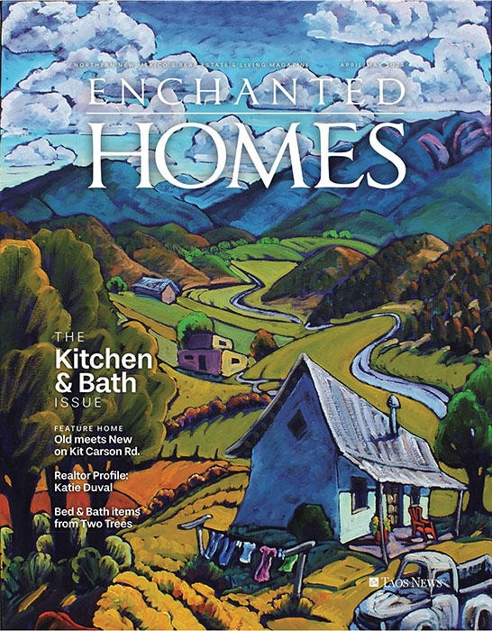 Enchanted Homes 2024 Taos News Cover