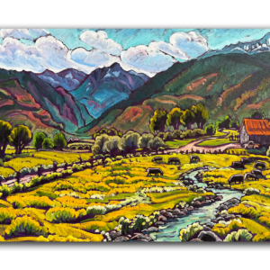 Buttercup Meadow in Ouray, Colorado 20x33