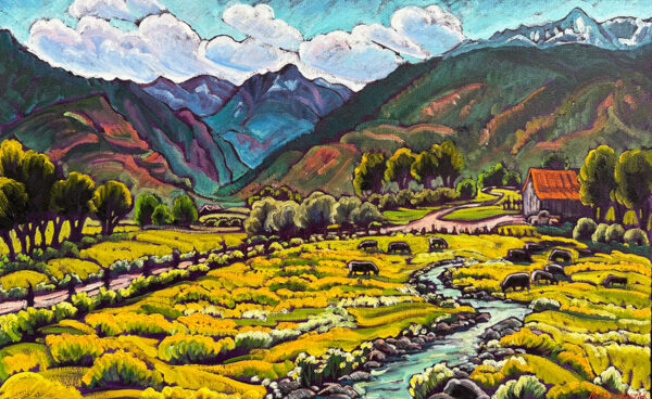 Buttercup Meadow in Ouray, Colorado 20x33