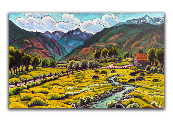 Buttercup Meadow in Ouray, Colorado 20x33