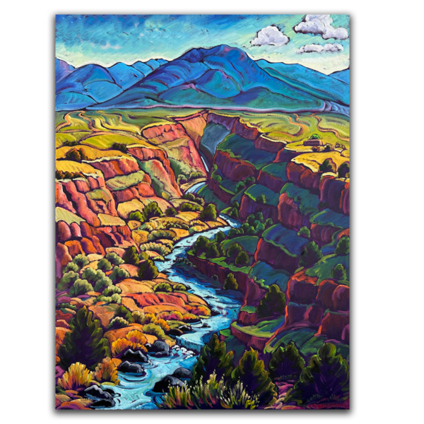 Summer Canyon (Vertical) 30x40