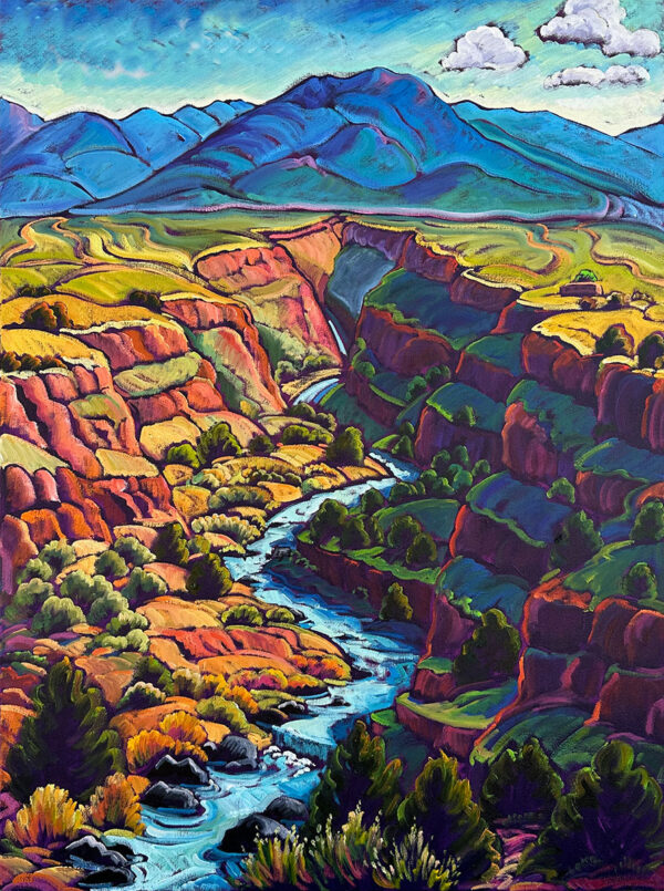 Summer Canyon (Vertical) 30x40