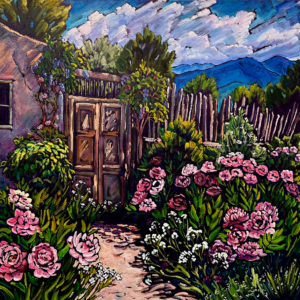 Taos Peony Garden 36x36