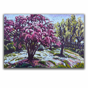 Spring Snows on Flowering Crabapple 24x36
