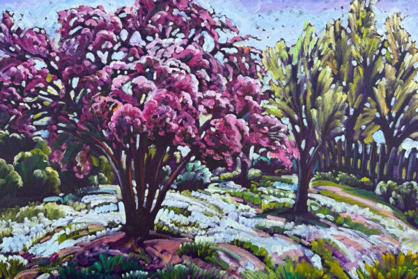 Spring Snows on Flowering Crabapple 24x36