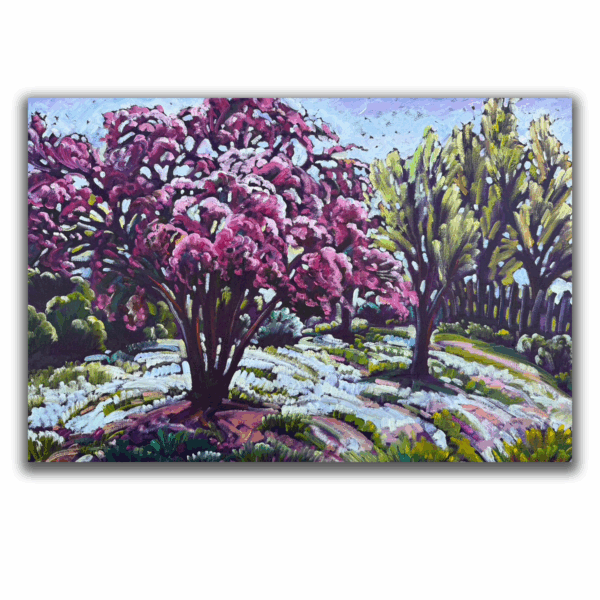 Spring Snows on Flowering Crabapple 24x36