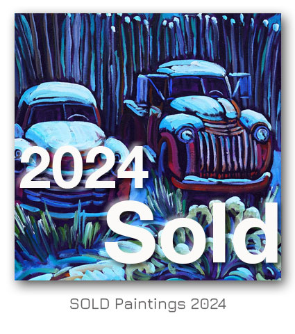 Sold 2024 Krysteen Waszak Art