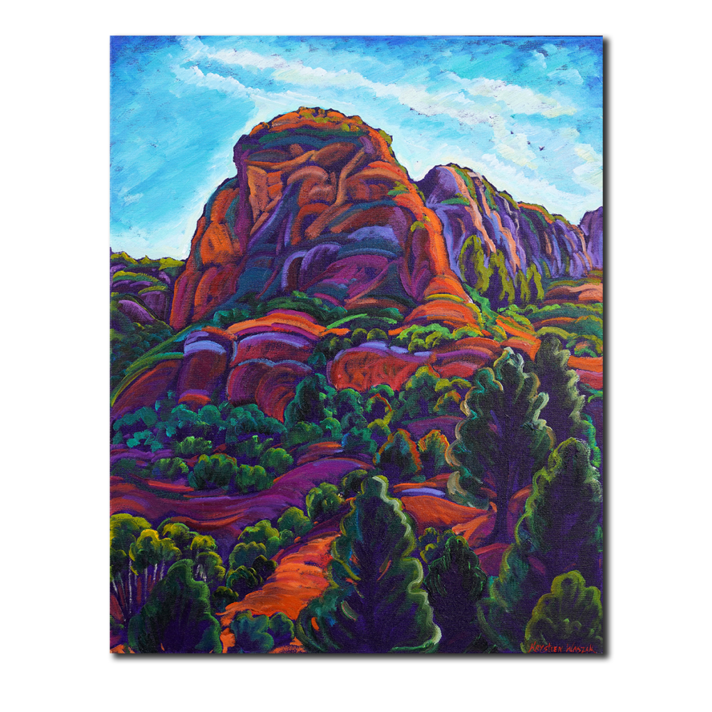 Sedona Red Rock 20x24 Inquire New Price - Krysteen Waszak Art