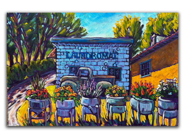 The Flower Laundromat, Bayfield, CO 20x30