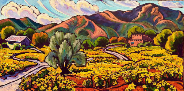 Cowpen Daisy at Sunset 15x30