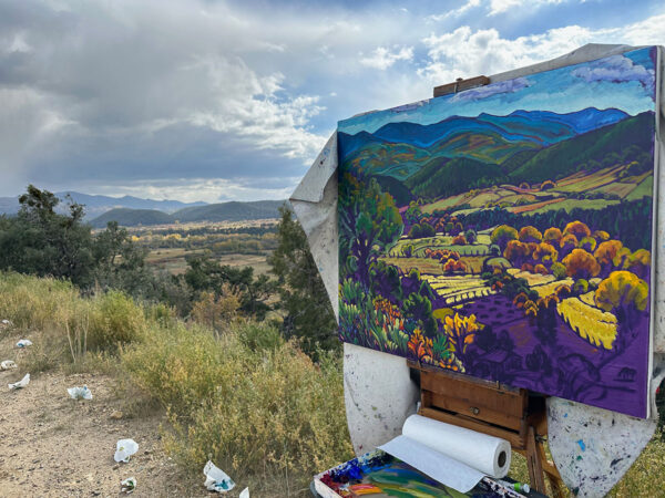 Time Stands Still In Penasco, NM 30x36