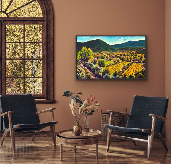 Timeless Fields of Talpa, NM 30x48