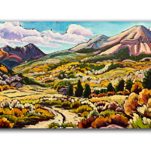 The Colors of Engineer Mountain 18x36