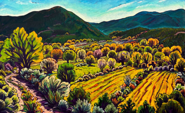 Timeless Fields of Talpa, NM 30x48