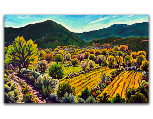 Timeless Fields of Talpa, NM 30x48