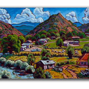 Embudo Valley In Summer 20 x30