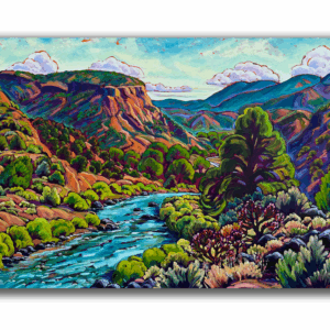 Summer Morning on the Rio Grande 36 x54