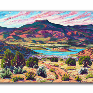 The Pedernal Dawn 30x40