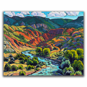 Deep Canyon River 24x30