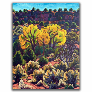 The Cottonwoods 18x24