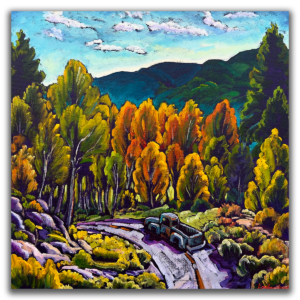 High Mountain Roads 24 x 24