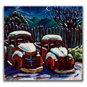 Snow Trucks 12x12