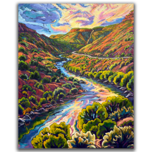 Drama Skies on a Summers Eve 44 x 54
