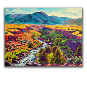 Summer Canyon Morning 30 x 40