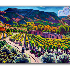 Adobe Vineyard (Vivac Winery, Northern, NM) 30x 40