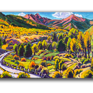 Mountain Roads, Mountain Glory 24x48
